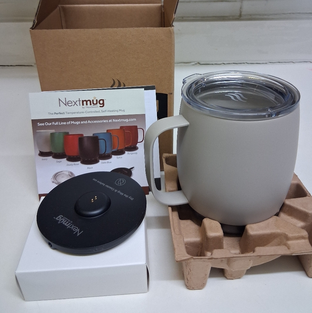 Nextmug Self-Heating Mug with Lid